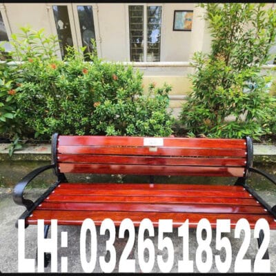 ghế gang đúc trường học